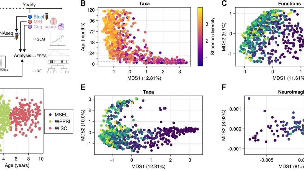 Decoding the Connection between Gut Microbiome and Cognitive Function in Children