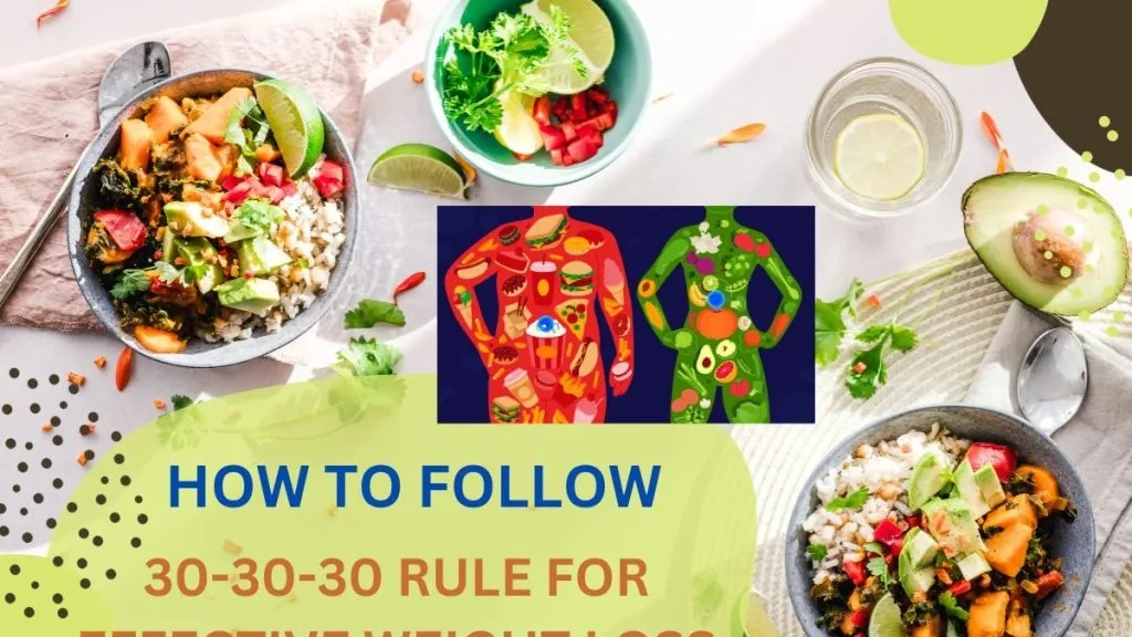 Understanding the 30-30-30 Weight Loss Rule: Is it an Effective Approach?