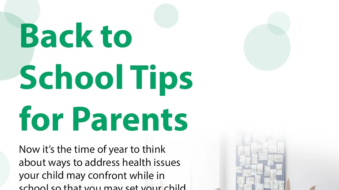 A Parent’s Guide: Protecting Your Child’s Health During the School Year