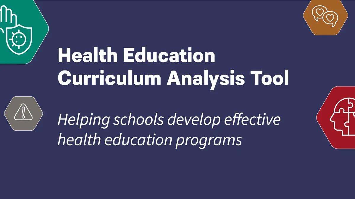Promoting Healthy Norms: Understanding the CDC’s Health Education Curriculum Analysis Tool