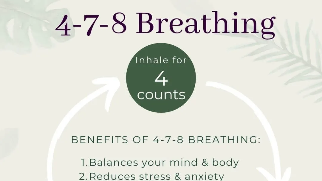 Harness the Power of 4-7-8 Breathing Technique for Stress and Anxiety Relief