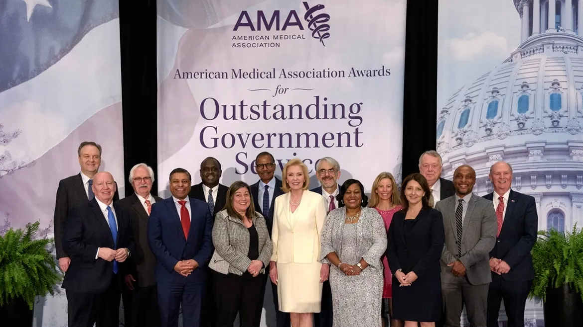 Honoring Public Health Champions: The AMA Award for Outstanding Government Service