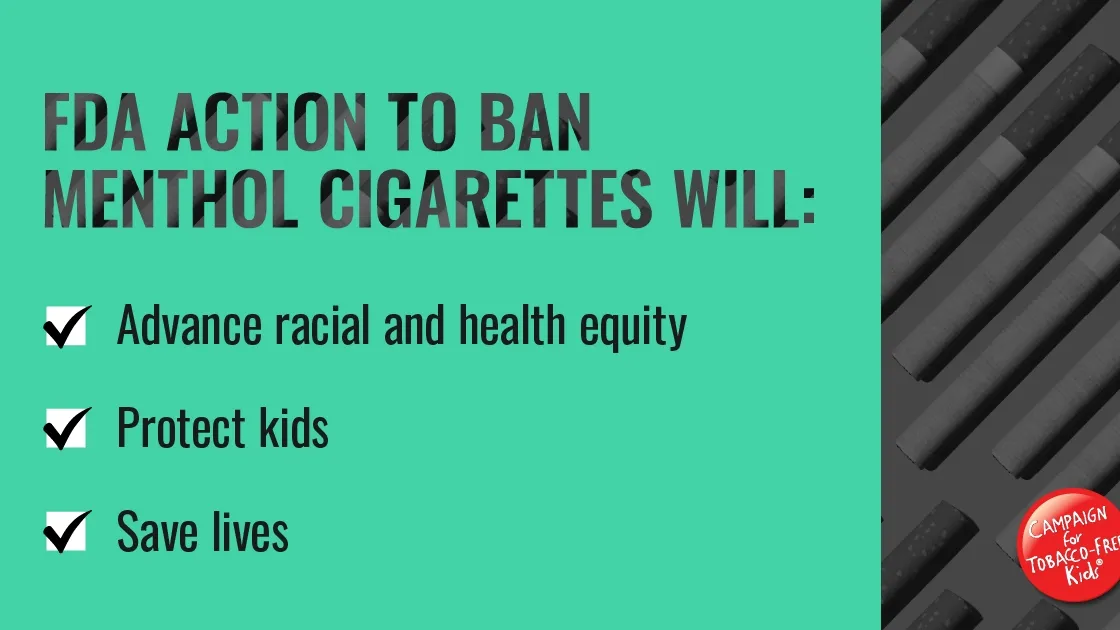 Urgent Call to Ban Menthol Cigarettes and Flavored Cigars: A Step Towards Public Health