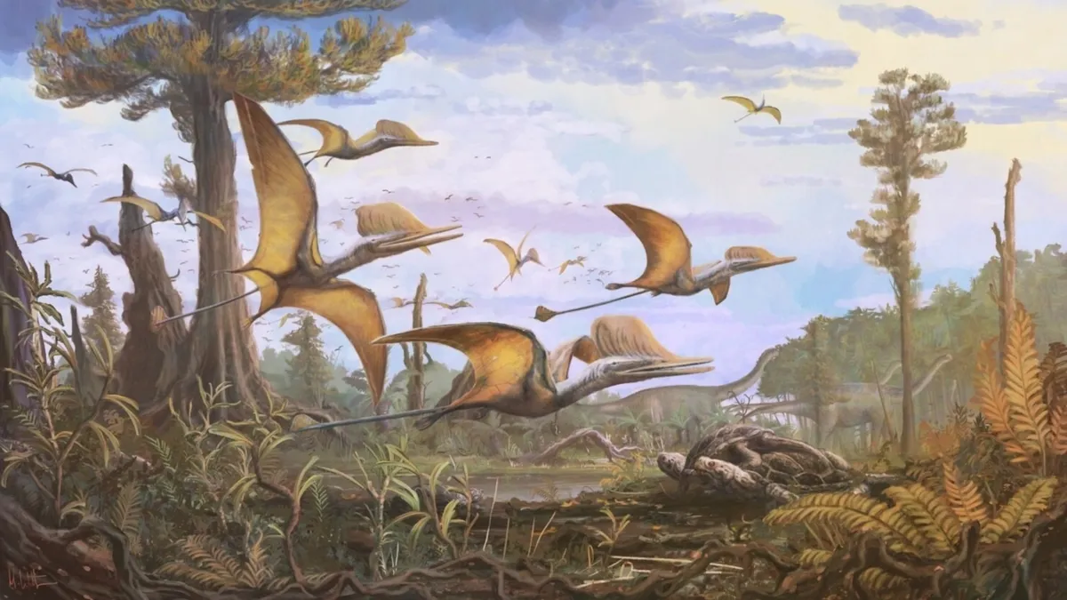 Stunning New Discovery of Winged Dinosaur Ceoptera Evansae Sheds Light on Evolution of Flying Reptiles