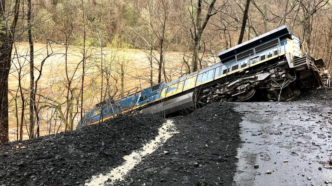 CSX Train Derailment in West Virginia: No Injuries, No Hazardous Material Spilled