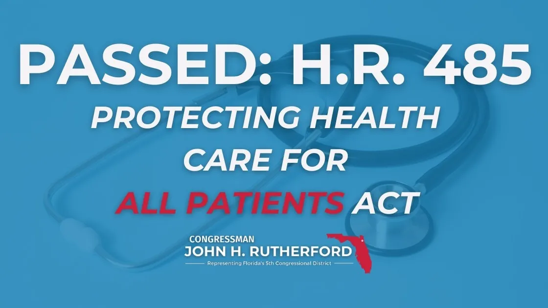 Understanding H.R. 485: The Protecting Health Care for All Patients Act