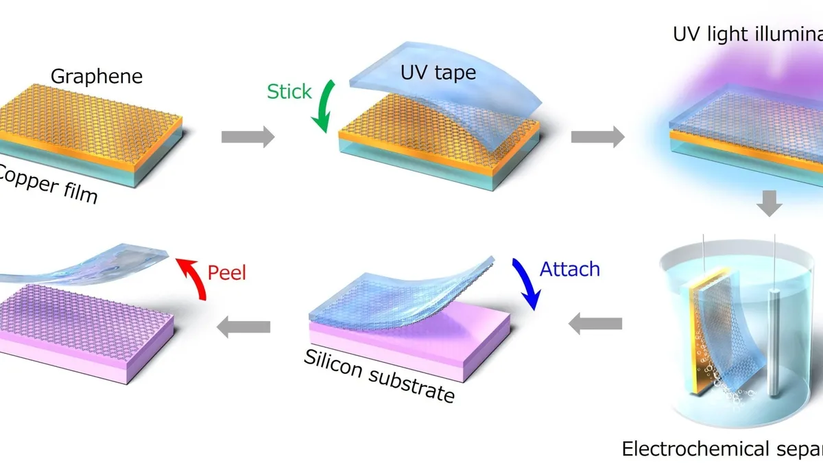 Revolutionizing Material Transfers: The ‘UV Tape’ Innovation from Kyushu University and Nitto Denko