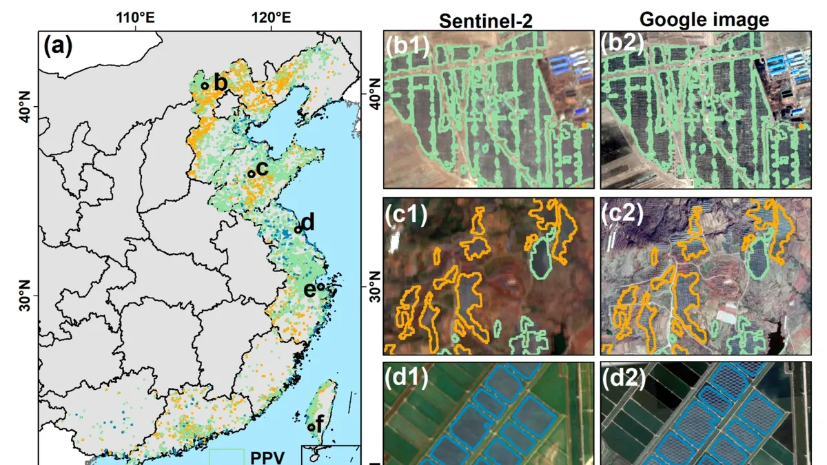 Mapping China’s Photovoltaic Power Stations: A New Approach Using Sentinel-2 Remote Sensing Data and Machine Learning