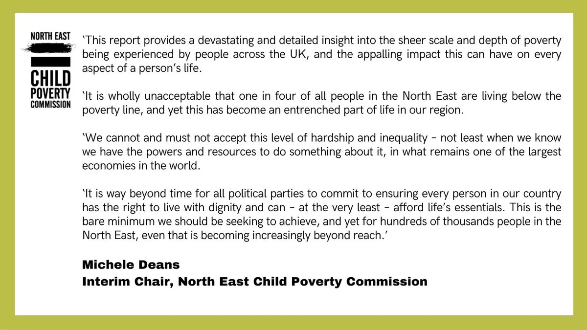 Alarming Levels of Child Poverty in North East England: Urgent Action Required