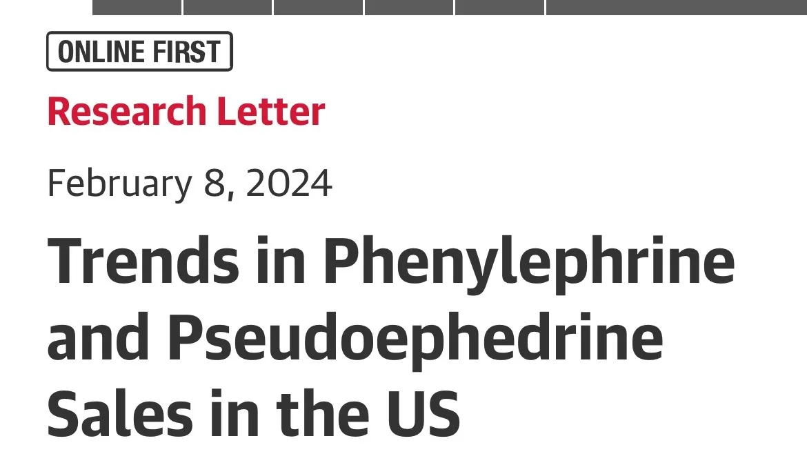 Examining the Surprising Popularity of Phenylephrine Despite Efficacy Concerns