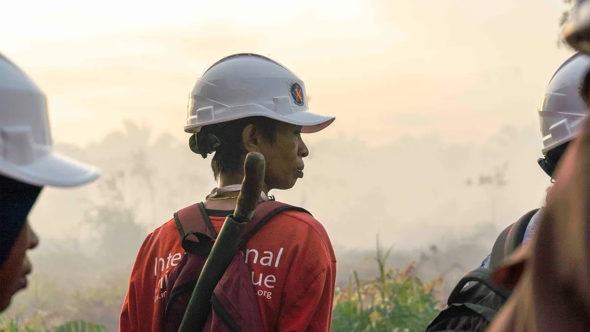 The Power of Mama: An All-Female Firefighting Unit Protecting Borneo’s Rainforest and Communities