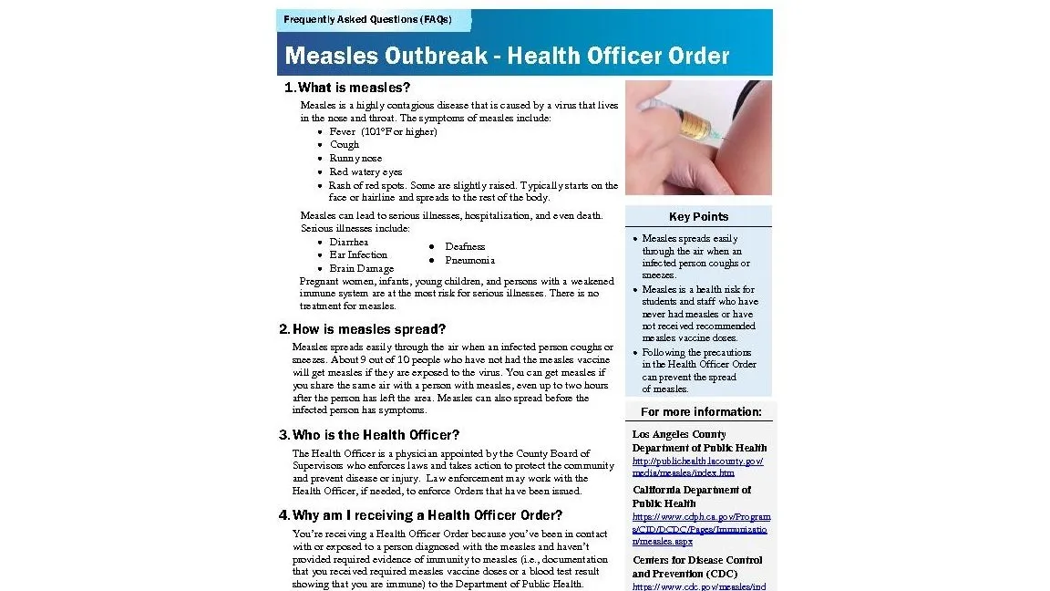 Understanding Measles: A Q&A Session with WHO Experts